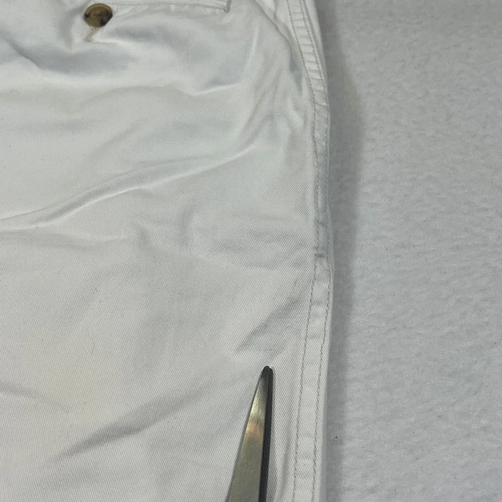 Polo Ralph Lauren Shorts Mens 30 White Relaxed‎ Fit Chino Twill Preppy Golf
